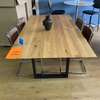 bert plantagie Dinnertalk eettafel - 180x100 - Materiaal