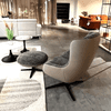 Mecam Gilbert DV8 fauteuil met poef - Materiaal