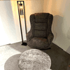 Mecam Gilbert DV8 fauteuil met poef - Materiaal