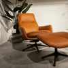 Flexlux Marinella relaxfauteuil met poef - Materiaal