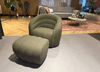 Pode Balini fauteuil met poef - Materiaal