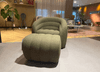 Pode Balini fauteuil met poef - Materiaal