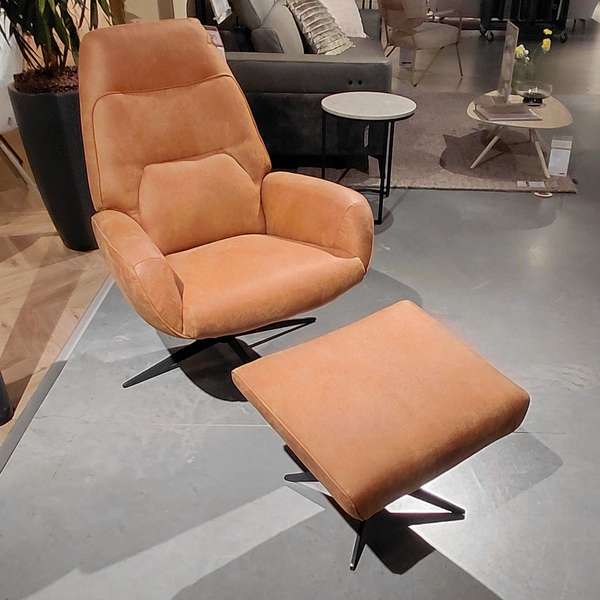 XOOON Capri relaxfauteuil met poef - Showroom