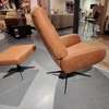 XOOON Capri relaxfauteuil met poef - Vooraanzicht