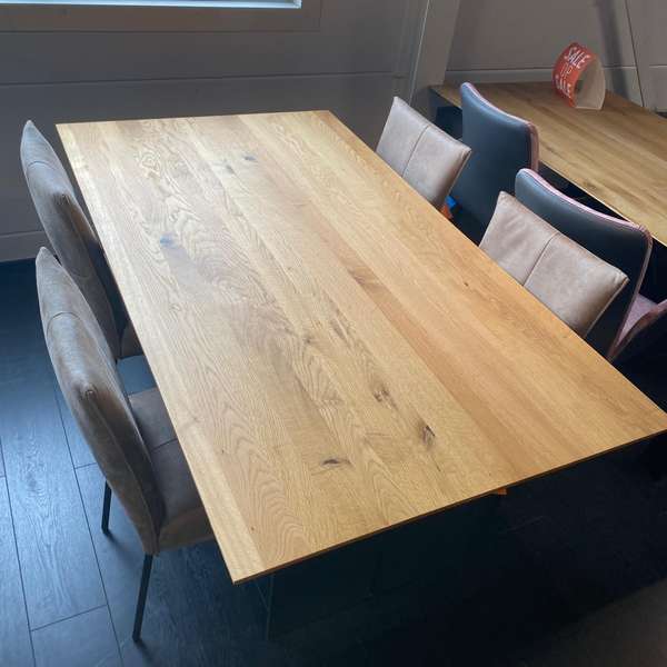 bert plantagie Cheek eettafel - 180x100 - Materiaal