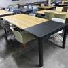 bert plantagie Cervo eettafel - 240x100 uitschuifbaar - Materiaal