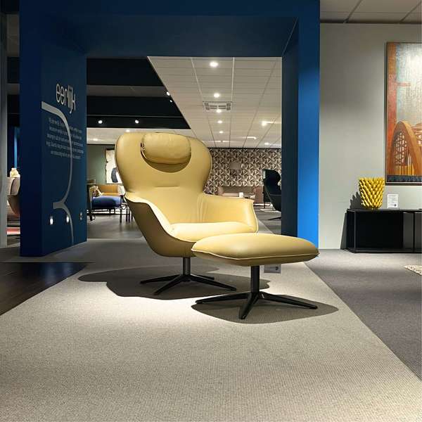 Pode Flare fauteuil met poef  - Materiaal