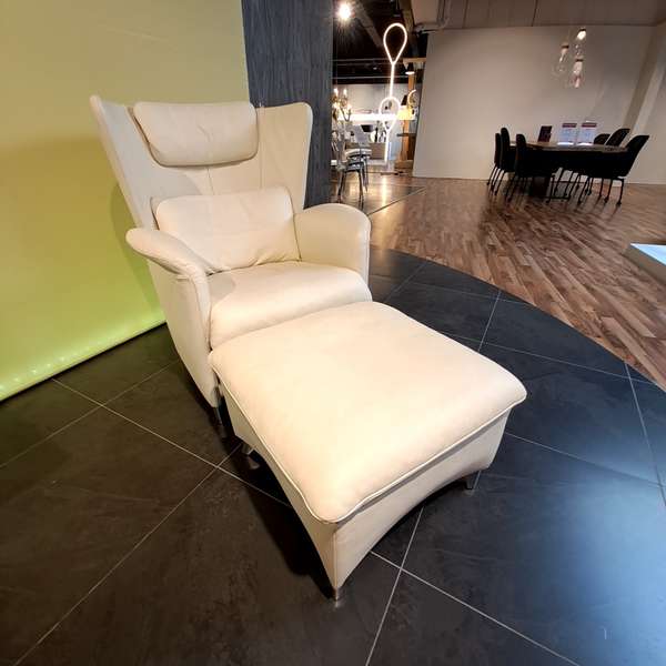 de Sede DS-23/01 fauteuil met poef - Showroom