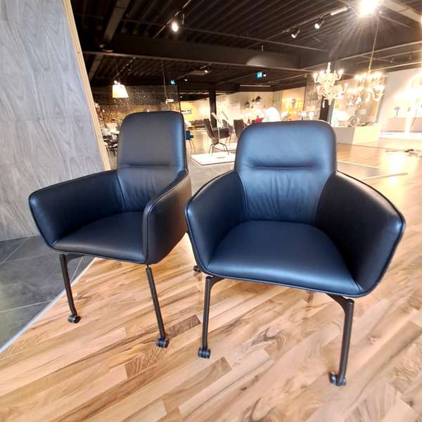 Leolux Gyon eetkamerstoel (set van 6) - Showroom