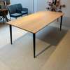 Mobitec Core eettafel - 200x100 uitschuifbaar - Vooraanzicht