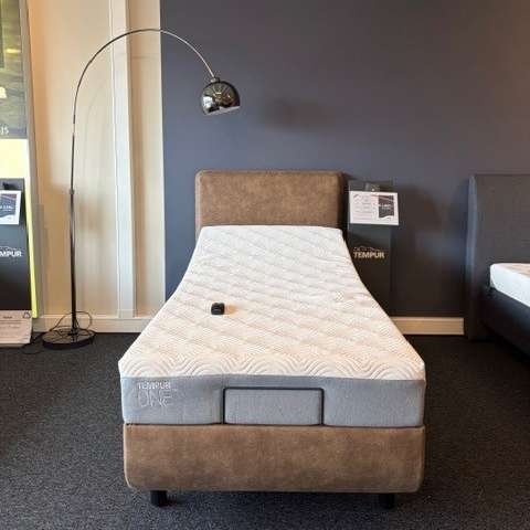 Tempur Arc Brown- 90x200 verstelbaar - Showroom
